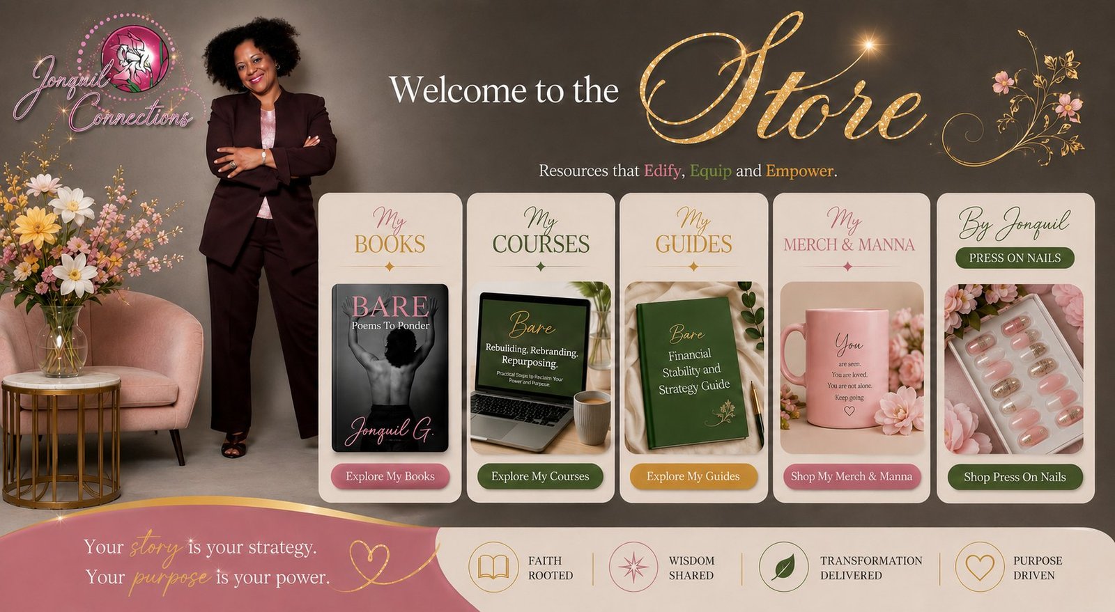 Welcome to the Store. Resources that edify, equip and empower.